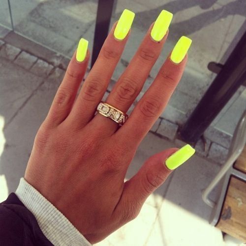 The top lime green nails and lime green nail ideas | lime green nails design