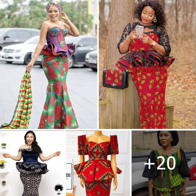 Ankara Skirt And Blouse Styles You’ll Love – Fashion ideas