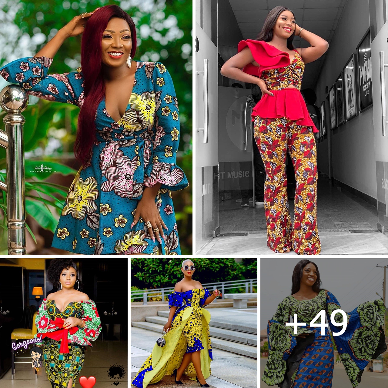 2024 Ankara Fashion Trends for Ladies: A Fusion of Color and Elegance ...