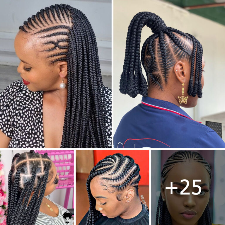 Hottest Ghana Braids Hairstyle Ideas for 2024 (11) – Fashion ideas