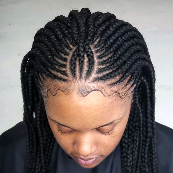 Cornrows Braids 50 Killer Braided Hairstyles for Black Women (45 ...