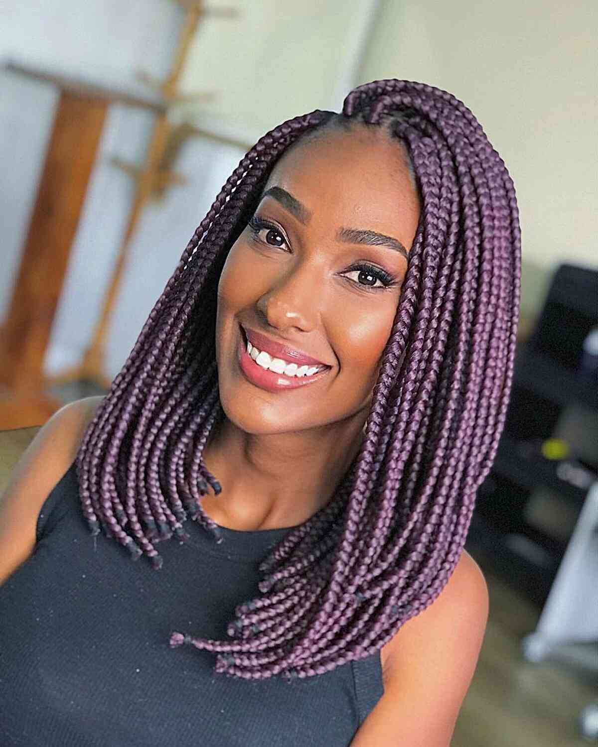 50 Box Braids Hairstyles to Try in 2024 (10) – Fashion ideas