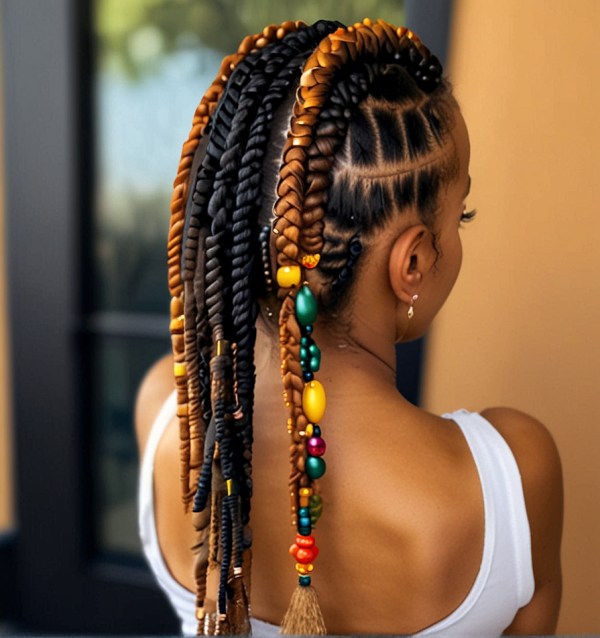 33 Lovely Fulani Braids Hairstyle Ideas