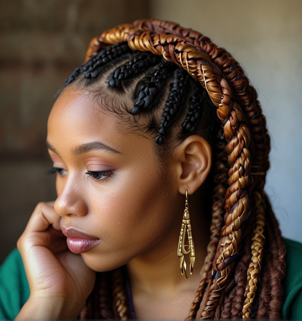 33 Lovely Fulani Braids Hairstyle Ideas