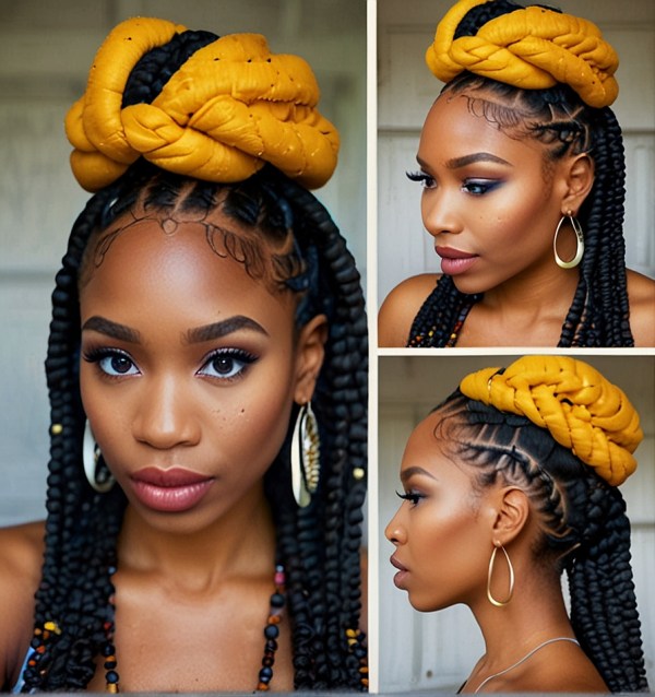 33 Lovely Fulani Braids Hairstyle Ideas