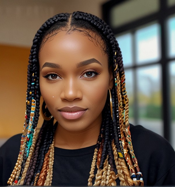 33 Lovely Fulani Braids Hairstyle Ideas