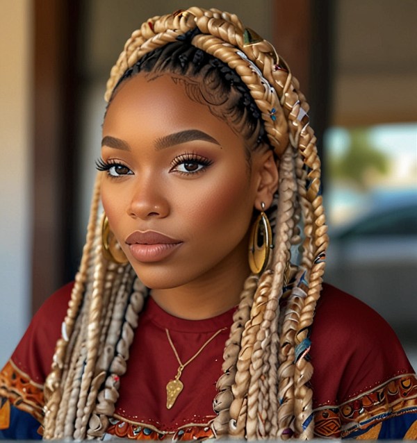 33 Lovely Fulani Braids Hairstyle Ideas