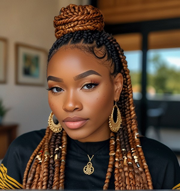 33 Lovely Fulani Braids Hairstyle Ideas