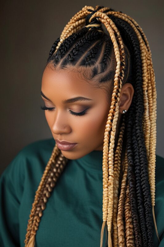 50 Lovely Cornrows Hairstyle Inspirations