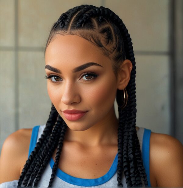 50 Lovely Cornrows Hairstyle Inspirations