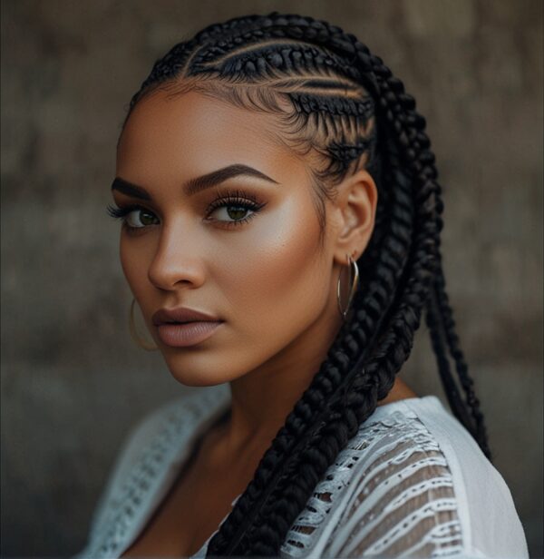 50 Lovely Cornrows Hairstyle Inspirations